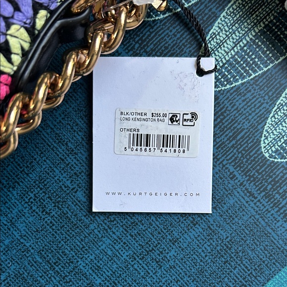 Kurt Geiger Long Kensington Sequin Striped Shoulder Bag New with tags - Picture 5 of 12